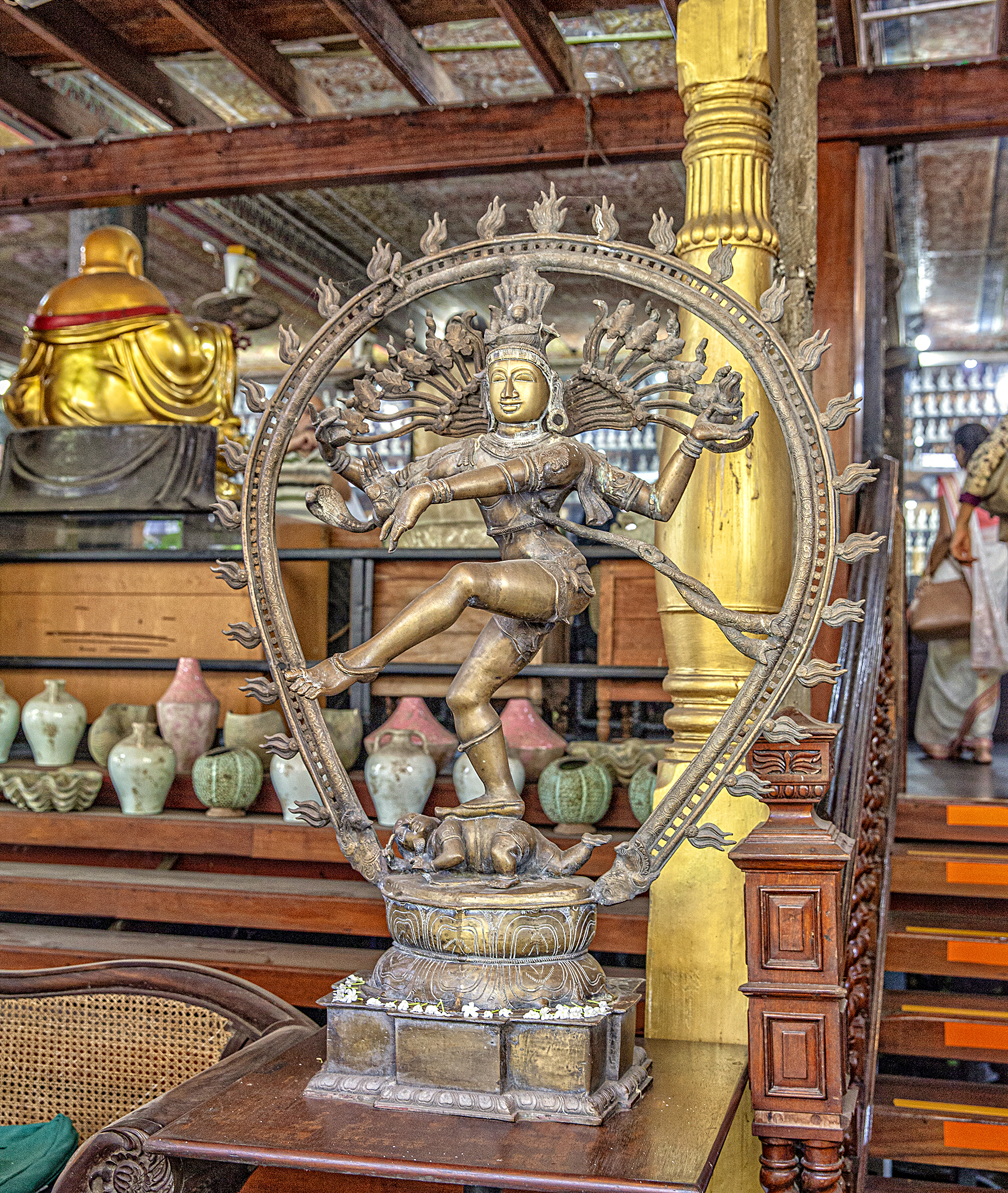Kolombo- Gangarama Temple- Shiva Nataraja