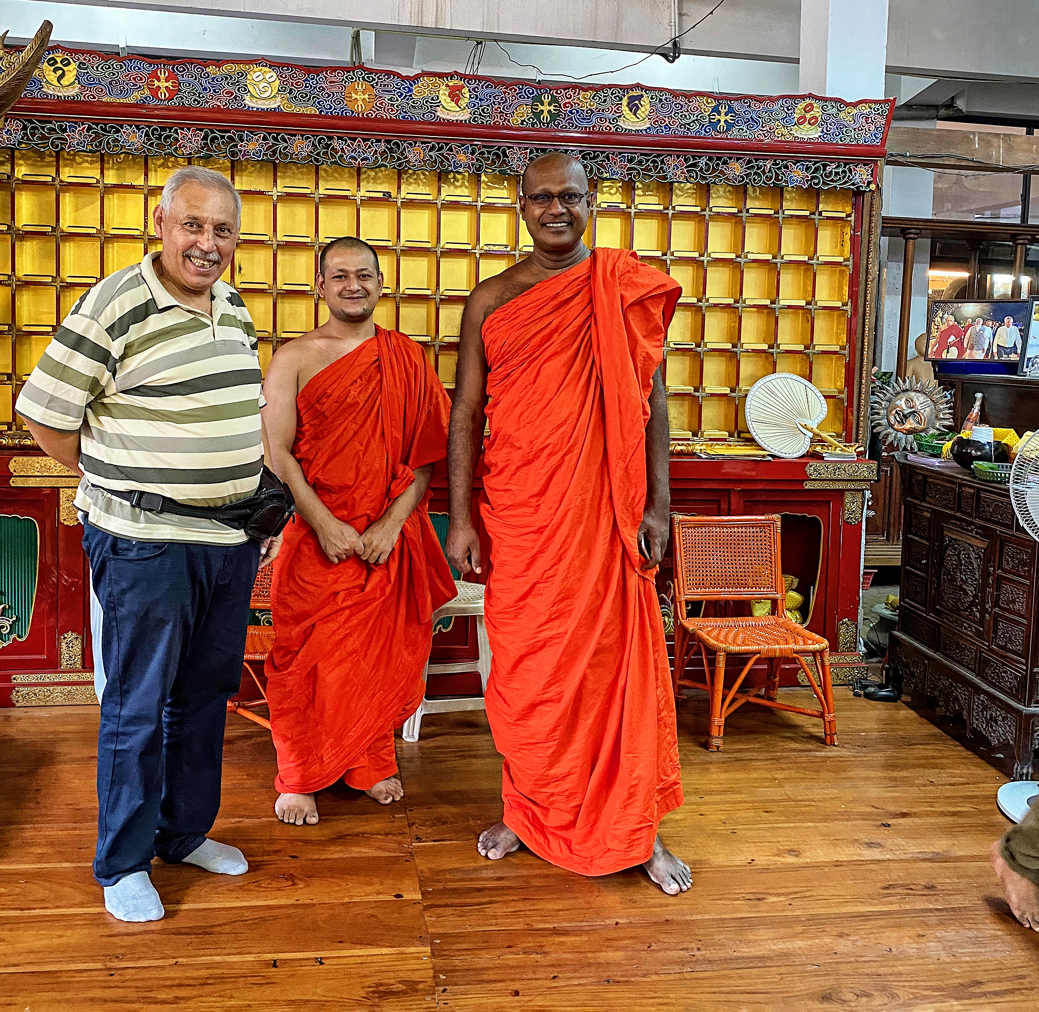 Kolombo- Gangarama Temple- Ven. Dr. Kirinde Assaji Thera