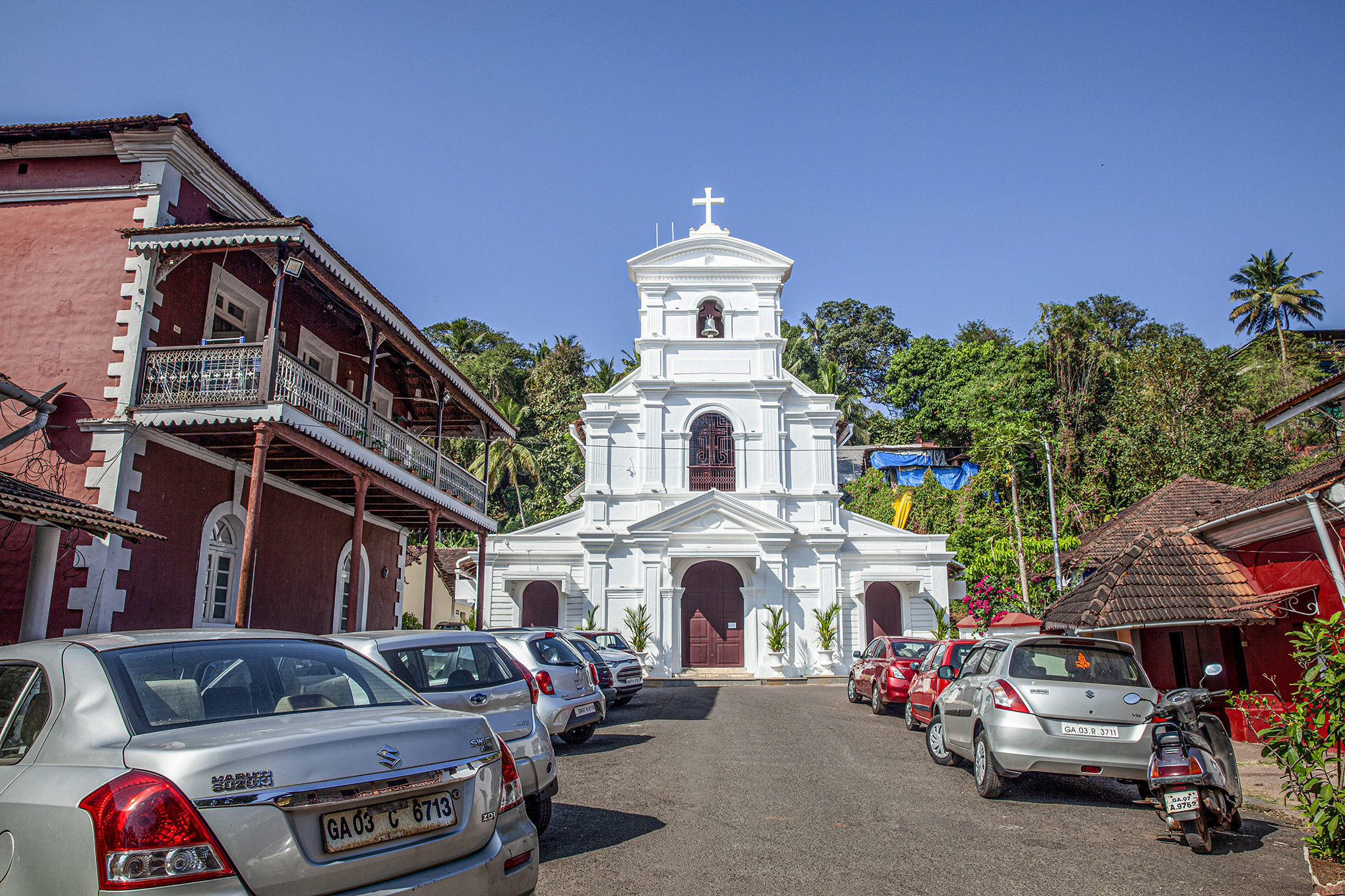 Goa- Fontainhas- St. Sabestian Şapeli
