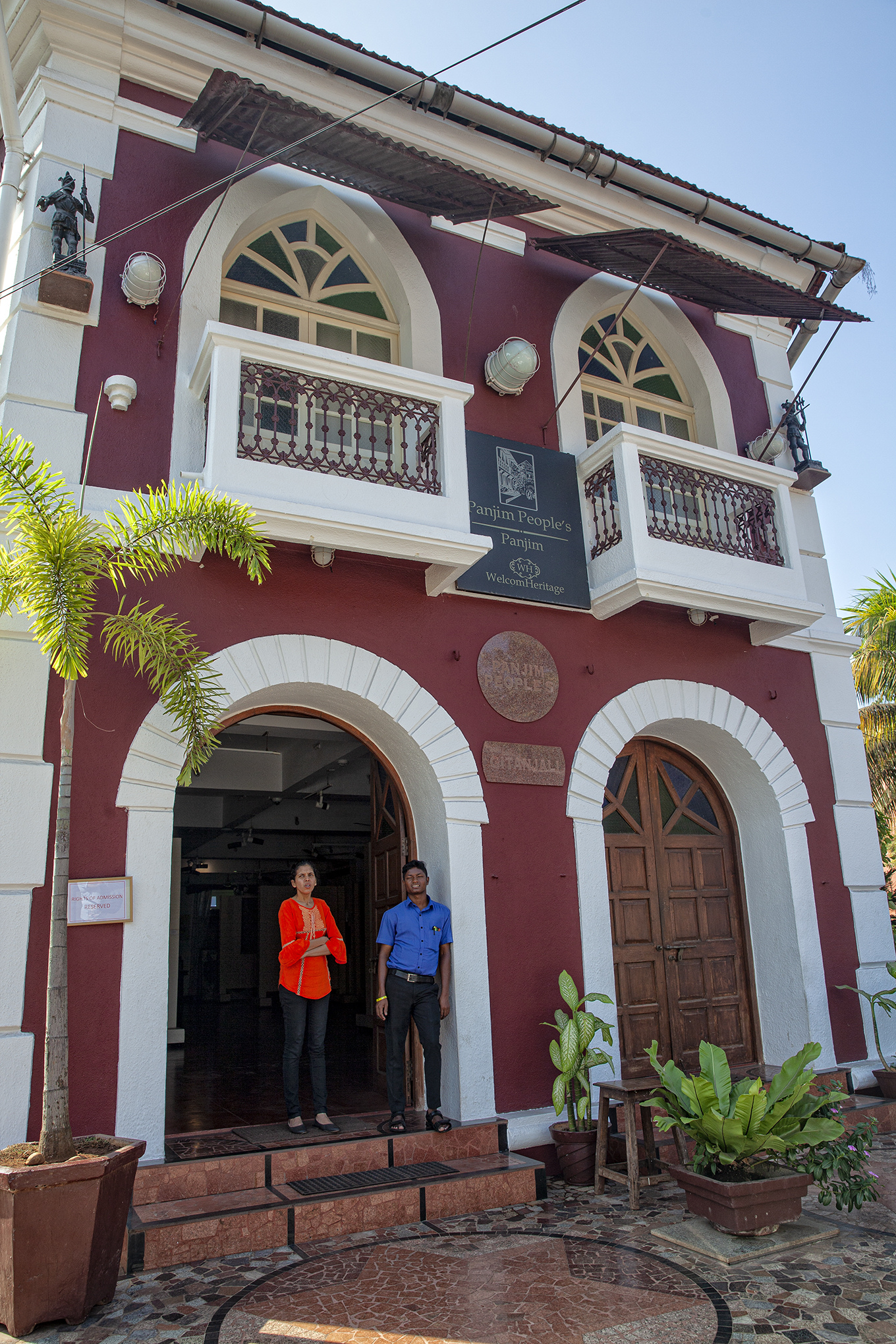 Goa- Fontainhas- Gitanjali Sanat galerisi
