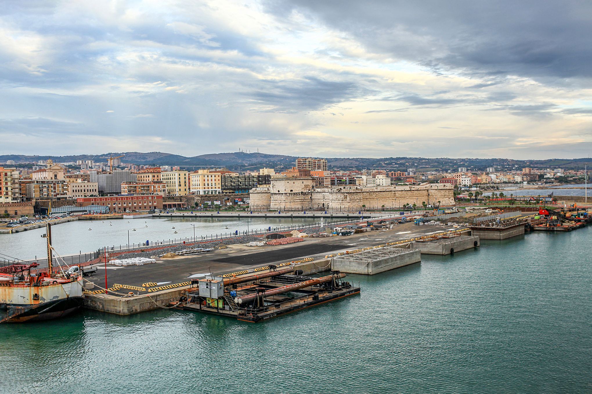 Roma-Civitavecchia Liman ve Michelangelo Kalesi